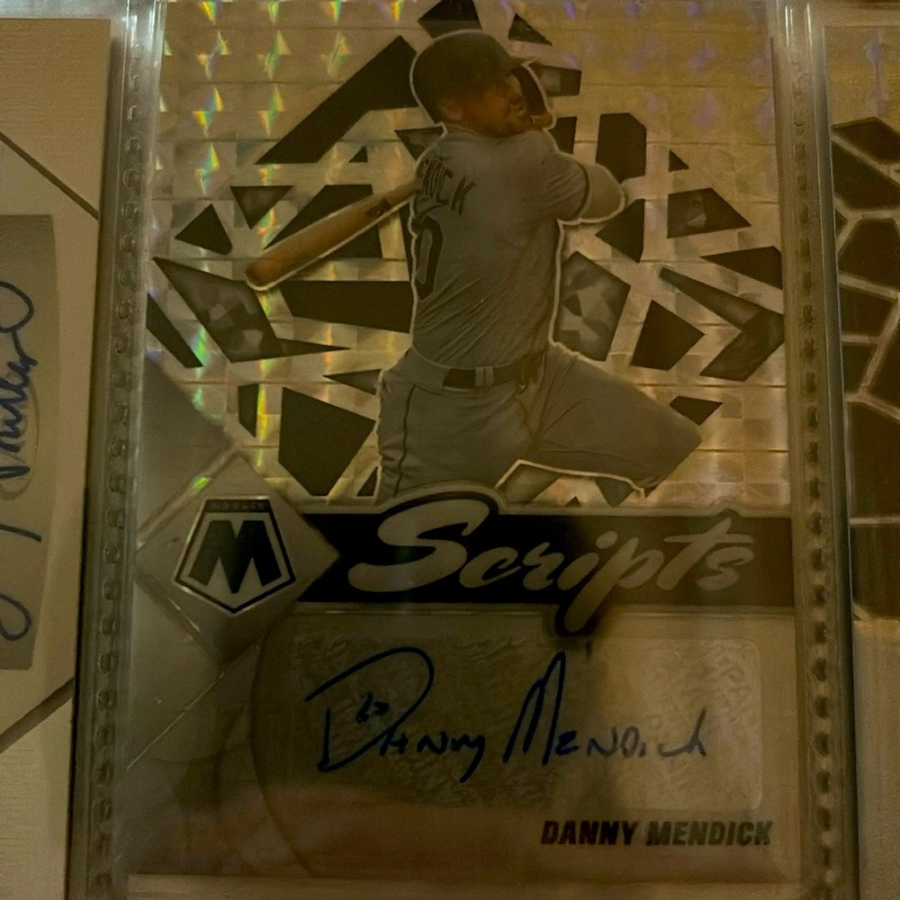 Selling Danny mendick scripts mosaic card autograph